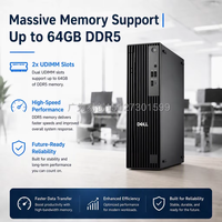Nuevo en Stock: Dell Pro Slim QCS1250 SFF, 13ª Generación Core I3 I5 I7, 8GB 16GB RAM DDR5, 512GB 1TB SSD, PC de Escritorio para Negocios, Oficina y Escuela