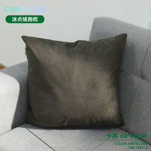 Cuscino e Guanciale Antelina Ice Point Cashmere Khaki 60*60 - Product Image 3