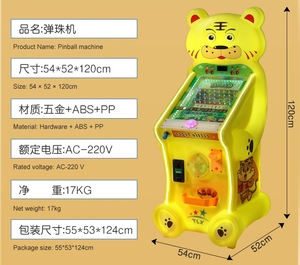 Macchina da Flipper per Interni, Autentico Flipper a Gettoni per Sale Giochi - Product Image 6