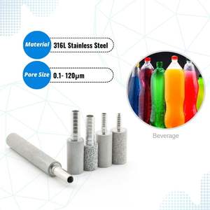 หัวกระจายฟองอากาศ HENGKO 0.5 2 ไมครอน สแตนเลส สำหรับก๊าซ โอโซน H2 ไฮโดรเจน CO2 หินคาร์บอเนชั่น - Product Image 1