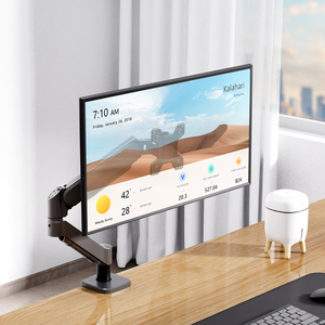 Nhà Máy bán hàng trực tiếp khí duy nhất mùa xuân màn hình cánh tay Chiều cao có thể điều chỉnh xoay đứng cho 13-<span class=keywords><strong>32</strong></span> inch màn hình TV gắn kết - Product Image 2