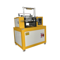 ZS-401CE-120 Broyeur à deux rouleaux en caoutchouc de type ouvert automatique de 4 pouces refroidi par eau, 5,5 kW, modèle économique en énergie, sûr et pratique