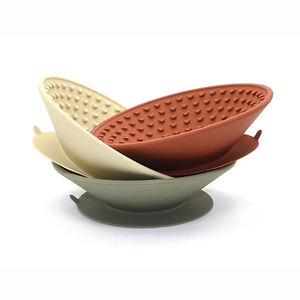 Hot selling <b>pet</b> <b>bowl</b> Powerful suction base Silicone <b>pet</b> slow <b>feeder</b> Licking <b>bowl</b> - Product Image 1