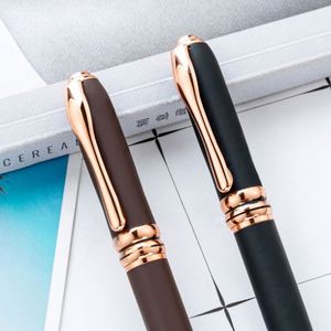 1.0Mm Rubber Coated Metal Ballpoint <b>Office</b> Business <b>Gift</b> Twist-Action Promotional Conference Pen - Product Image 2