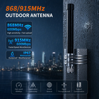 Antena de Fibra Óptica Omnidireccional Vertical para Exteriores, Lora 868MHz 915MHz, Impermeable, Resistente a los Rayos UV, Alta Ganancia 3dbi 8dbi 10dbi 12dbi