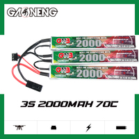 GNB GAONENG 2000MAH 3S 11.1V 70C 140C RC LiPo Batterie AirSoft Mini Tamiya Connecteur