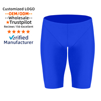 Maillot de bain de compétition pour hommes européens, de luxe, de créateur, personnalisé, OEM, à séchage rapide, imperméable, avec taille élastique