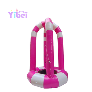 Popolare <span class=keywords><strong>Bungee</strong></span> <span class=keywords><strong>Jump</strong></span> Gonfiabile Commerciale Monoposto con Ventilatore per Parchi Trampolino per Bambini - Product Image 6