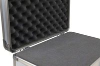 Boîte à outils en alliage d'aluminium Lucky, valise pour instruments, résistante aux chocs, étui de sécurité, étui pour appareil photo avec mousse