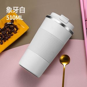 Vaso Térmico de Viaje de Acero Inoxidable de Doble Pared, Libre de BPA, de Alta Calidad para Gimnasio, 380 ml/510 ml, con Funda de Silicona - Product Image 6
