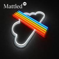 Enseigne néon LED personnalisée en forme de clé de violon pour notes de musique | Lumière néon LED pour la décoration murale de bar, club, studio, salle de DJ |   Cadeau pour Musicien