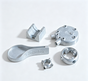 Service de fonderie sur mesure en alliage d'aluminium, pièces métalliques moulées par précision, composants industriels - Product Image 1