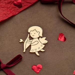 Nouveau produit Ins Wind Marking Décoration de gâteau en acrylique <span class=keywords><strong>pour</strong></span> la Saint-Valentin Décoration de cupcake Décoration en forme de cœur d'amour - Product Image 3