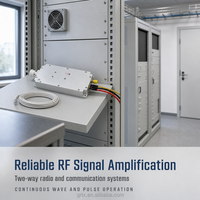 Module amplificateur de puissance RF personnalisable GUORESOUN 13W 25W 50W 400-470MHz avec boîtier en alliage d'aluminium pour systèmes répéteurs de talkie-walkie