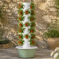Tour de jardinage vertical à faible entretien - Système hydroponique facile à entretenir pour les débutants et les amateurs