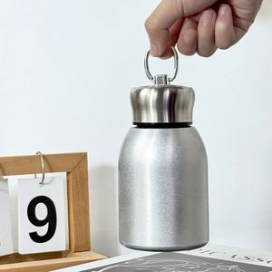 New Model <b>Insulated</b> <b>Cup</b> - 304 Stainless Steel, Portable, Compact, with Handle Ring, Suitable for Vehicle Use - Product Image 5
