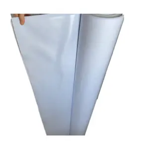 Penyegel gulungan jumbo tahan air dua sisi pita busa eva putih dengan kertas & film perekat putih lepas