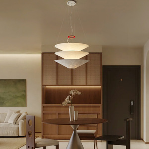 Lampadario <span class=keywords><strong>a</strong></span> <span class=keywords><strong>Sospensione</strong></span> LED in Ferro Stile Giapponese per Ristoranti, Hotel, Caffè e Camere - Product Image 5