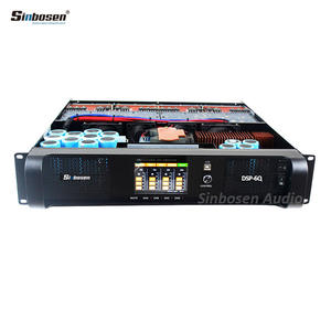 Amplificateur numérique DSP pour karaoké familial, 4 canaux, 700 W, pontable, DSP-6Q - Product Image 2