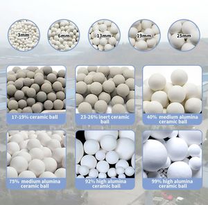 Bola de Cerámica de Alúmina de Grado Industrial con Estructura Ligera, Empaque en Columna para Recuperación de Azufre y Tratamiento de Aminas - Product Image 6