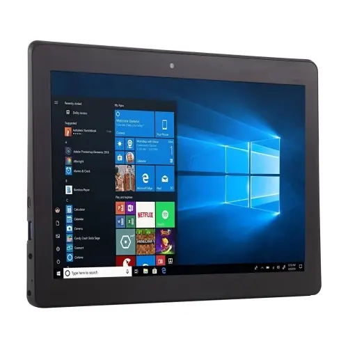 10.1 inch Laptop 2 in 1 window 10 tablet pc with hinge keyboard with cherry trail z8350 IPS screen