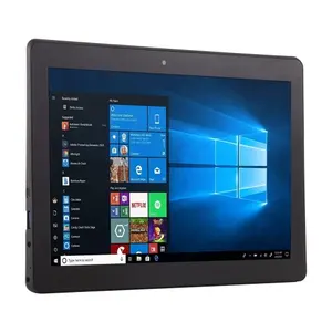 10.1 אינץ מחשב נייד 2 ב 1 חלון 10 tablet pc עם ציר מקלדת עם דובדבן שביל z8350 IPS מסך