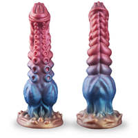 Vibromasseur Dildo Chauffant à Texture Unique, en Silicone, Thème Dragon Fantaisie Monstre Créature Tentacules, Dildo Anal pour Hommes Gays et Femmes