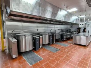 Kommerzieller elektrischer Suppen kessel aus rostfreiem Stahl, der Kochtopf für industrielle Koch geräte der Restaurant kantine kippt - Product Image 4