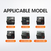 Rubans d'imprimante compatibles Orison MAX LM-TP512Y/LM-TP512W, bandes d'étiquettes autocollantes pour imprimante de câbles LW-550E, durables