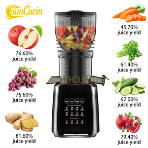 Espremedores Lentos de Masticar Comerciais Máquina Extratora de Sumo a Frio para Cana-de-Açúcar Frutas e Vegetais - Product Image 2