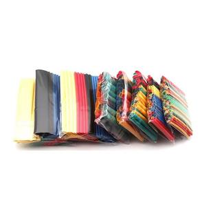 328pcs ensacado colorido calor-tubo shrinkable kit 2:1 manga encolhível calor psiquiatra tubo isolado calor-shrinkable tubulação - Product Image 5