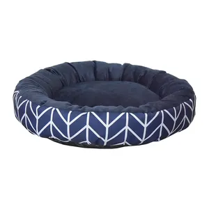 快適で安全な落ち着いた犬のベッドチュープルーフ犬の木枠パッドカジュアルドレス犬のベッド