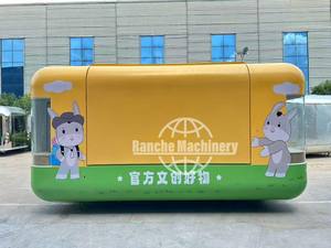 Ice Cream BBQ Food Truck with Full <b>Kitchen</b> Equipped Mobile Outdoor Concession Food Trailer <b>for</b> Snack & Hotdog Restaurants - Product Image 3