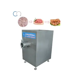 ARGE-máquina de fabricación de salchichas con certificado, picadora de carne multifuncional con capacidad, cortador de carne industrial