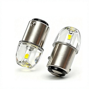 Lampadina LED OEM 3030 9SMD per Auto 1156 BA15S 1157 BAY15D P21W <span class=keywords><strong>P21</strong></span> 2.5W <span class=keywords><strong>12V</strong></span> 24V per Luci Diurne, Indicatori di Direzione e Freni - Product Image 4