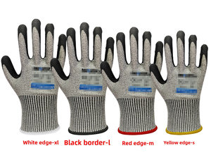 ถุงมือกันบาดระดับ 4 มาตรฐาน EN388 ANSI/ISEA ทนต่อการฉีกขาด ทนต่อสารเคมี ทนต่อการเจาะทะลุ กันน้ำ ทนต่อน้ำมัน ทำจากไนไตรล์ - Product Image 6