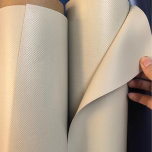 Lona de PVC Personalizada con Recubrimiento para Cuchillas, Rollo Impermeable, Tela de PVC Ahorradora de Energía para Toldos y Carpas de Techo - Product Image 3
