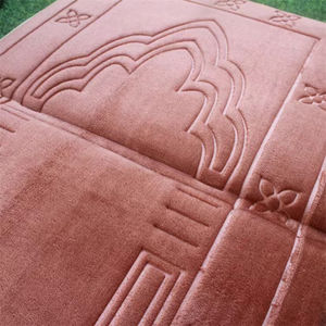 Sajadah เสื่อสวดมนต์แบบพับได้สำหรับเดินทางมุสลิมเสื่อสวดมนต์พร้อมพนักพิงแบบอิสลาม - Product Image 2