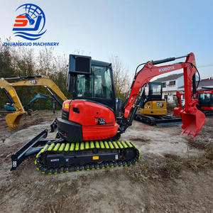 Excavatrice sur chenilles Kubota U35 d'occasion à faible consommation de carburant, faible nombre d'heures de travail, excavatrice sur chenilles Kubota U35 d'occasion à bas prix - Product Image 1