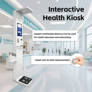 INBCA IN-I2 Kiosque libre-service personnalisable OEM/ODM pour la balance médicale/personnelle, écran tactile LED 21 pouces, ABS et métal, 0,1 g - Product Image 6