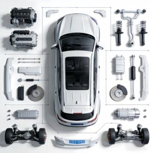 Nuevo Kit Completo de Carrocería, Repuestos para Auto, Accesorios Exteriores e Interiores para Binyue, Geely Coolray 2023-2025, Calidad Original de Fábrica, Auto Chino - Product Image 3