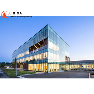 Design 4s Showroom Multi Storey Shopping Mall Prefabricated Steel Building Exhibition <strong>Hall</strong> 2 Floor Hotel Steel Structures - Product Image 2