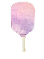 USAPA Approuvé Thermoformage Unibody Mousse Construire Bordure Fibre de Carbone Brute Surface Rugueuse Pickleball Paddle