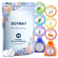 Hadiah Ulang Tahun 18 Paket 6 Aroma Bom Mandi Alami Organik Mewah Spa Relaksasi Aromaterapi Pereda Stres Dapat Disesuaikan