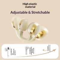 Earphone Bluetooth X30 Clip On Jarak Jauh Kualitas Suara Tinggi Tanpa Pengurangan Kebisingan Dalam Telinga Olahraga Lari Universal