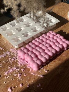 Unique Eco-Friendly Reusable Non-Toxic Easy Demoulding Durable Silicone <b>Candle</b> Molds <b>Pillar</b> Swirl Thin Hearts 3D Christmas Fruit - Product Image 1