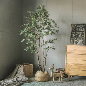 Plantas Artificiales en Maceta de Plástico Ecológico de Altura Personalizada, Gran Olivo Artificial Natural para el Hogar, Sala de Estar, Oficina, Hotel, <span class=keywords><strong>Restaurante</strong></span> - Product Image 3