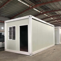 Conteneur de transport sur mesure pour grandes usines, conteneur de stockage préfabriqué pliable, logement et bureau modulaires portables