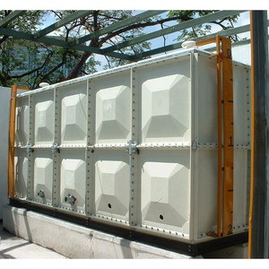 Tanque de Almacenamiento de Agua Rectangular de Plástico Reforzado con <span class=keywords><strong>Fibra</strong></span> de Vidrio (GRP/SMC) de <span class=keywords><strong>10000</strong></span> <span class=keywords><strong>Litros</strong></span> al Mejor Precio - Product Image 1