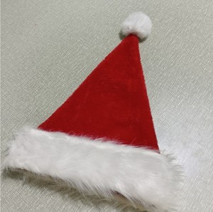 2025 nóng Bán mũ giáng sinh màu đỏ dành cho người lớn trẻ em 'sang trọng thánh trang trí dày mã hóa cộng với nguồn cung cấp bên bán buôn - Product Image 4